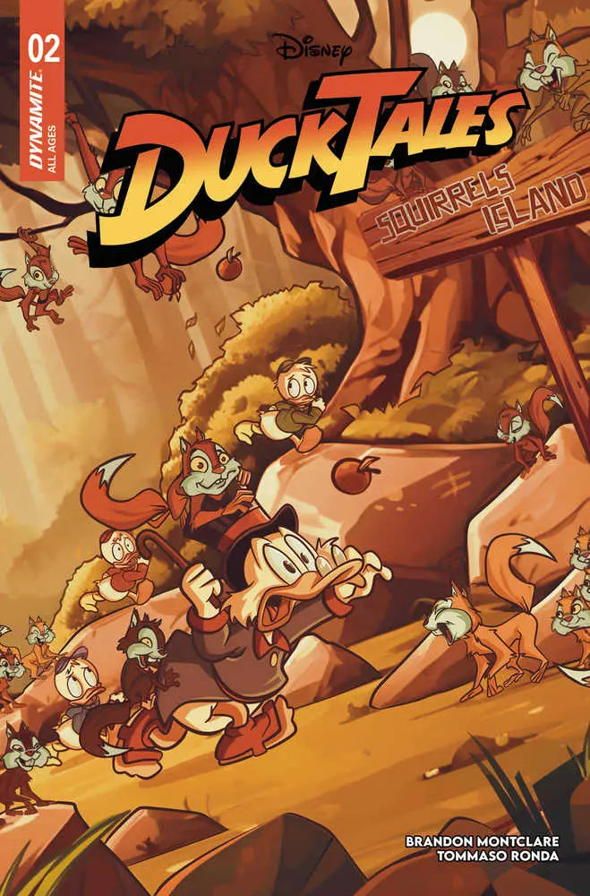 Ducktales #2 Cover B Tomaselli Dynamite Entertainment
