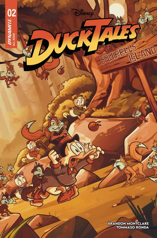 Ducktales #2 Cover B Tomaselli Dynamite Entertainment