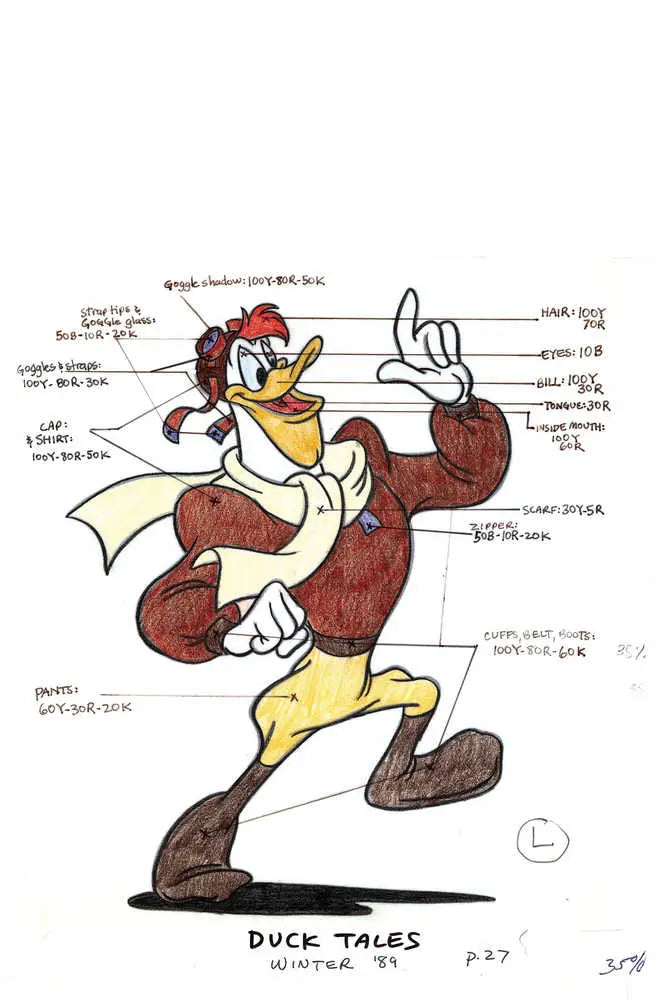 Ducktales #2 Cover L 20 Copy Variant Edition Classic Character Art Virgin Dynamite Entertainment