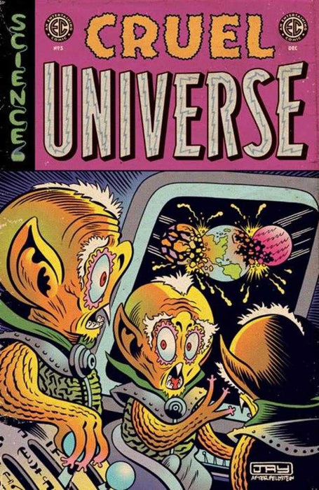 EC Cruel Universe #5 (Of 5) Cover C 1 in 10 Jay Stephens EC Homage Variant Oni Press