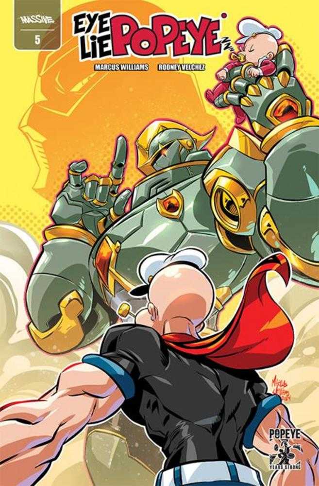 Eye Lie Popeye #5 (Of 5) Cover A Marcus Williams Massive Publishing