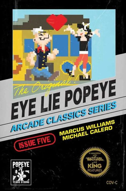 Eye Lie Popeye #5 (Of 5) Cover C Michael Calero Video Game Homage Variant Massive Publishing
