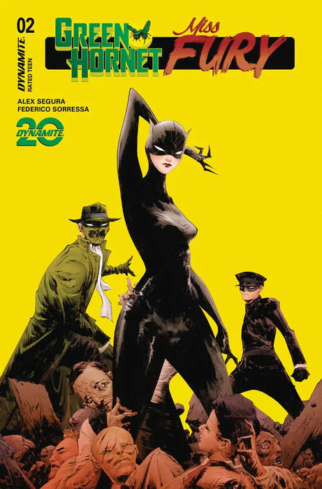 Green Hornet Miss Fury #2 Cover B Lee & Chung Dynamite Entertainment