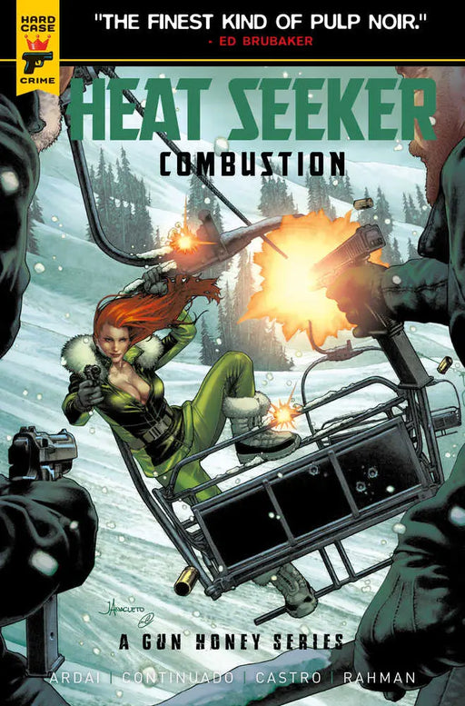 Heat Seeker Combustion Gun Honey Series #2 Cover B Anacleto (M Titan Comics