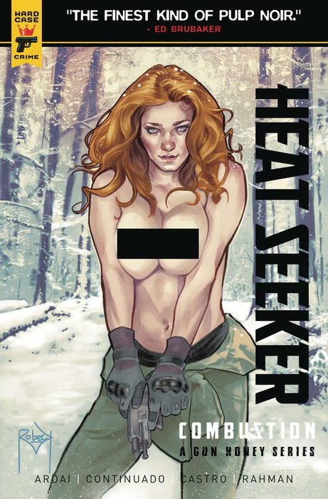 Heat Seeker Combustion Gun Honey Series #2 Cover F Robeck Nude Titan Comics