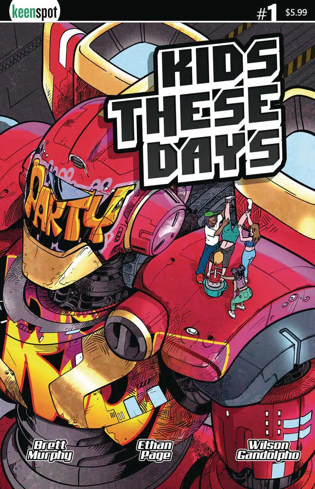 Kids These Days #1 Cover B Wilson Gandolpho Keenspot Entertainment