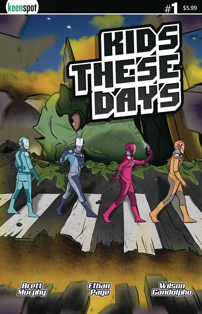 Kids These Days #1 Cover D J Hammond Keenspot Entertainment