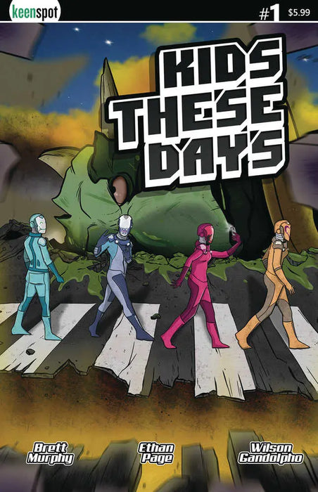 Kids These Days #1 Cover D J Hammond Keenspot Entertainment