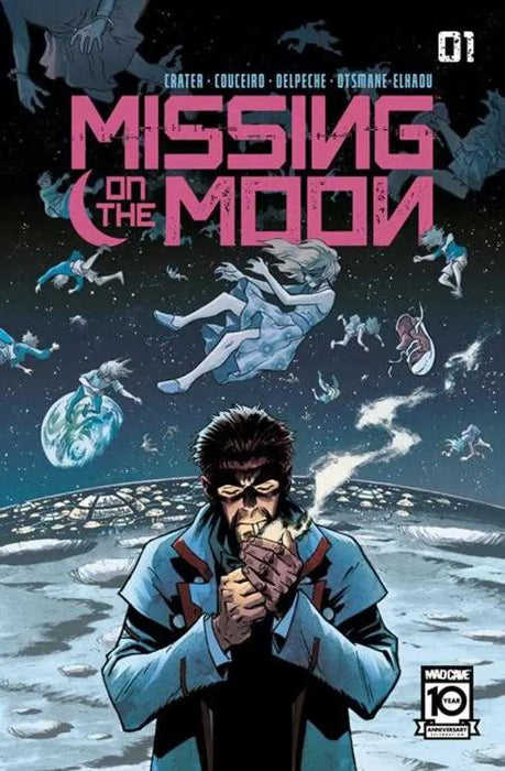 Missing On The Moon #1 (Of 4) Cover A Damian Couceiro Mad Cave Studios