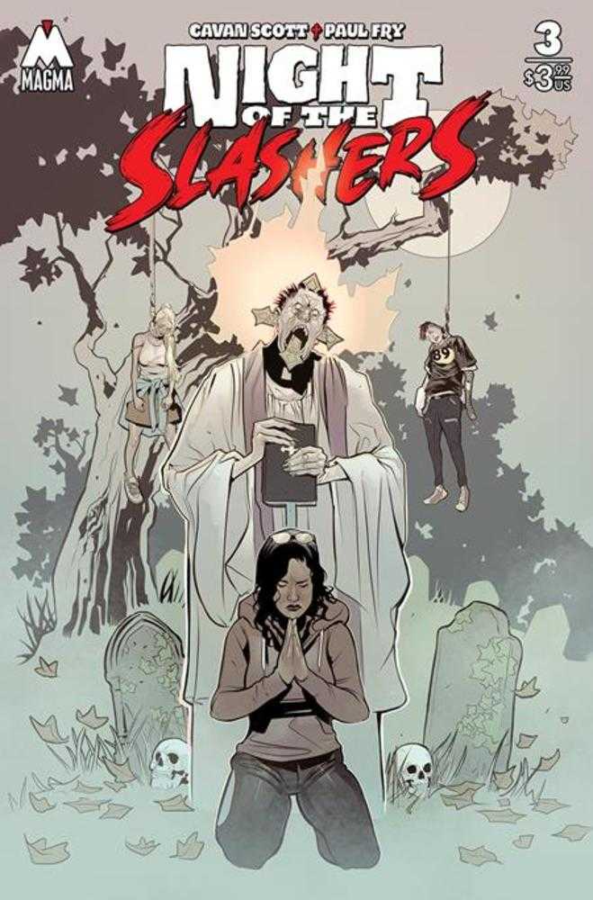 Night Of The Slashers #3 Cover A Paul Fry (Mature) Magma Comix