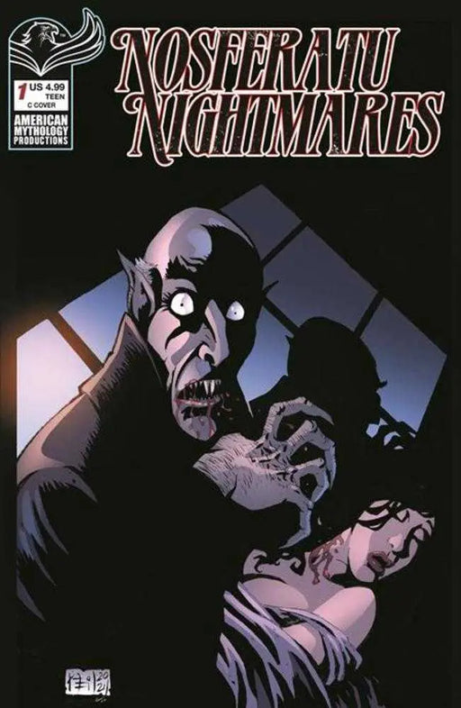 Nosferatu Nightmares #1 Cover C Neil Vokes Variant Massive Publishing