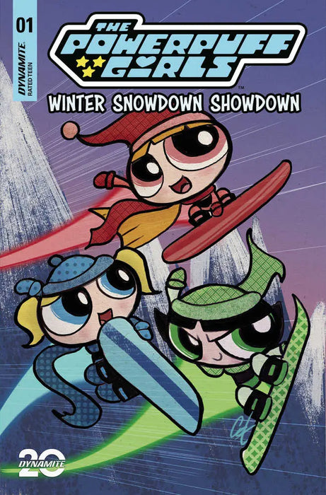 Powerpuff Girls Winter Snowdown Showdown #1 Cover B Staggs Dynamite Entertainment