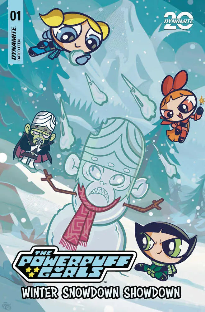 Powerpuff Girls Winter Snowdown Showdown #1 Cover C Tomaselli Dynamite Entertainment