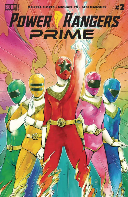 Power Rangers Prime #2 Cover B Hill Boom! Studios