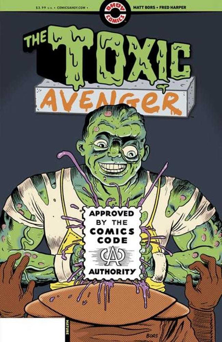 Toxic Avenger #3 (Of 5) Cover B 3 Copy Matt Bors Unlock Variant (Mature) Ahoy Comics