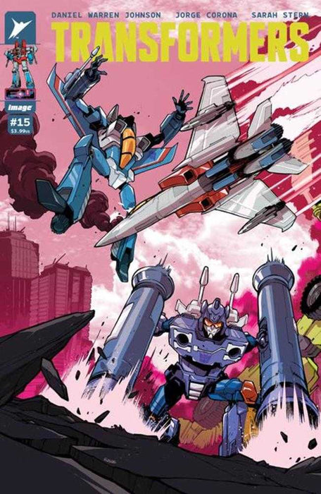 Transformers #15 Cover C 1 in 10 Karl Kerschl Connecting Variant Image Comics