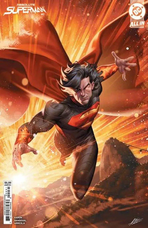 Absolute Superman #2 Cover C Mateus Manhanini Card Stock Variant DC Comics