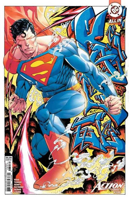 Action Comics #1080 Cover C Mario Foccillo Card Stock Variant DC Comics