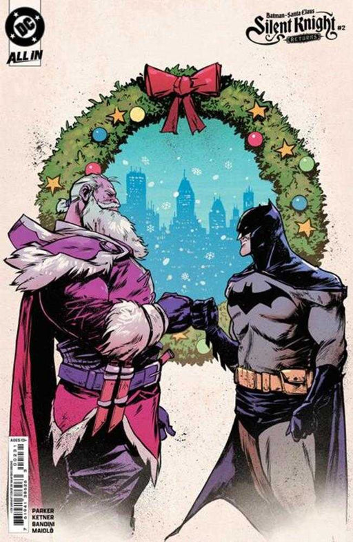 Batman Santa Claus Silent Knight Returns #2 (Of 5) Cover C 1 in 25 Sanford Greene Card Stock Variant DC Comics