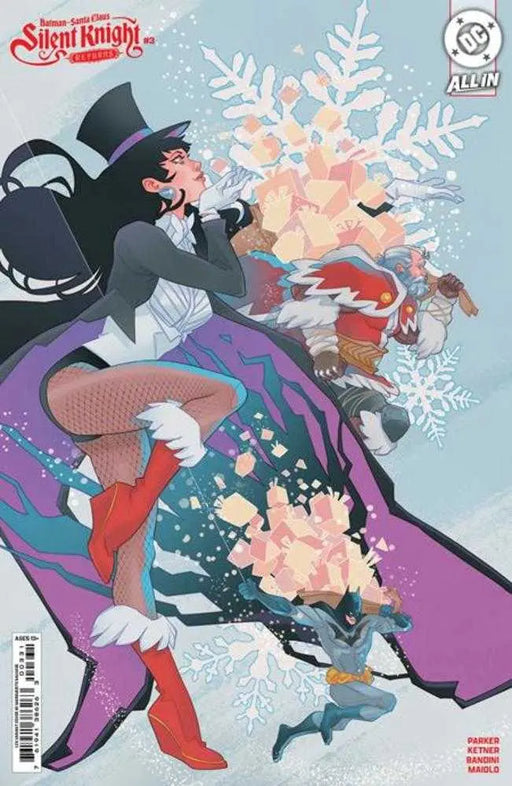 Batman Santa Claus Silent Knight Returns #3 (Of 5) Cover C 1 in 25 Marguerite Sauvage Card Stock Variant DC Comics