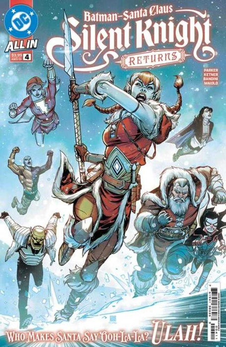 Batman Santa Claus Silent Knight Returns #4 (Of 5) Cover A Bernard Chang DC Comics