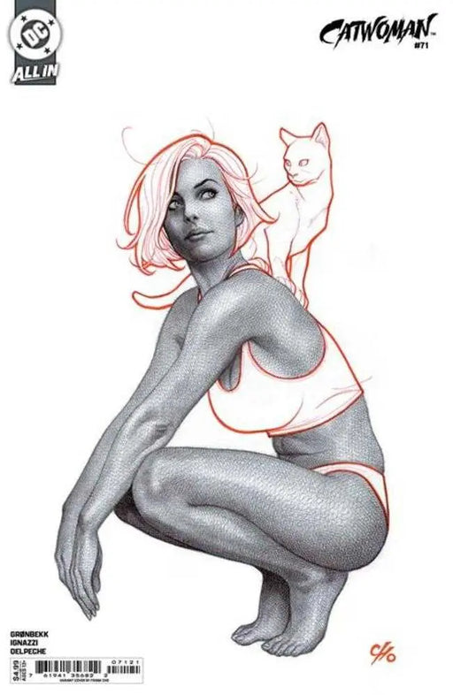 Catwoman #71 Cover B Frank Cho Card Stock Variant DC Comics