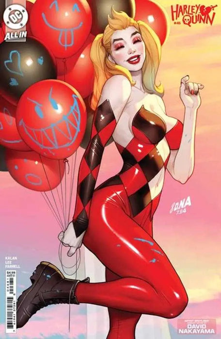 Harley Quinn #46 Cover E David Nakayama Artist Spotlight Card Stock Variant DC Comics