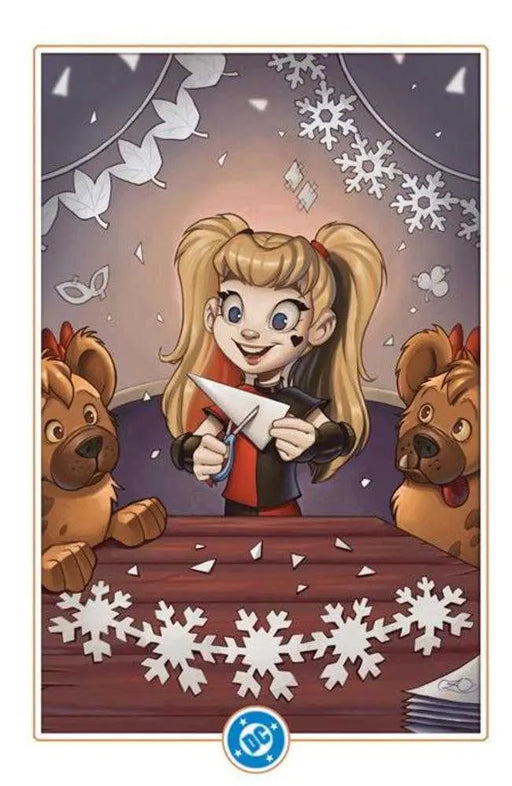 Harley Quinn #46 Cover D Chrissie Zullo DC Winter Wonderland Card Stock Variant DC Comics