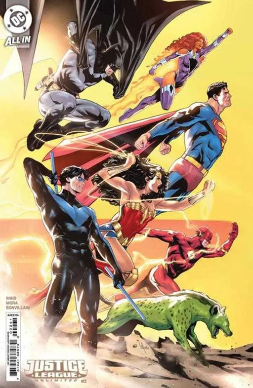 Justice League Unlimited #2 Cover H 1 in 50 Lucas Meyer Card Stock Variant DC Comics