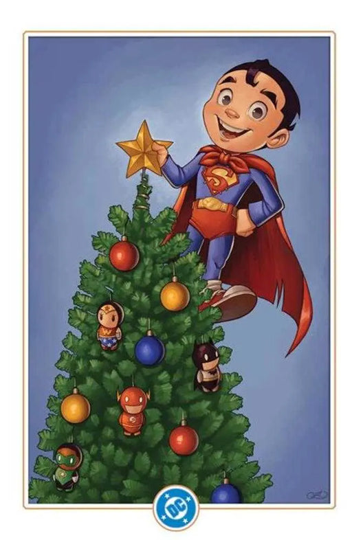 Superman #21 Cover E Chrissie Zullo DC Winter Wonderland Card Stock Variant DC Comics