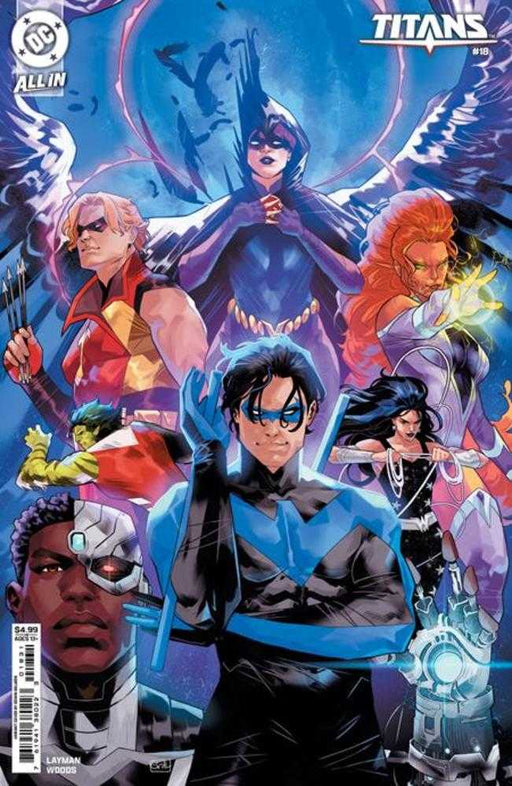 Titans #18 Cover B Edwin Galmon Card Stock Variant DC Comics