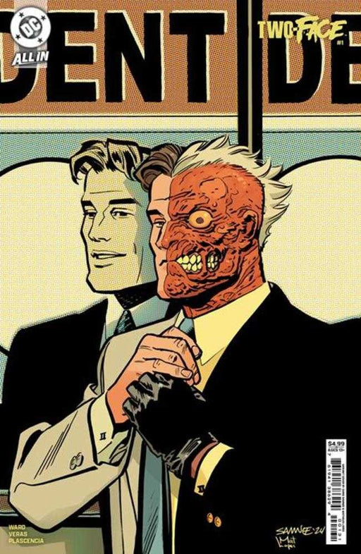 Two-Face #1 (Of 6) Cover C Chris Samnee Card Stock Variant DC Comics