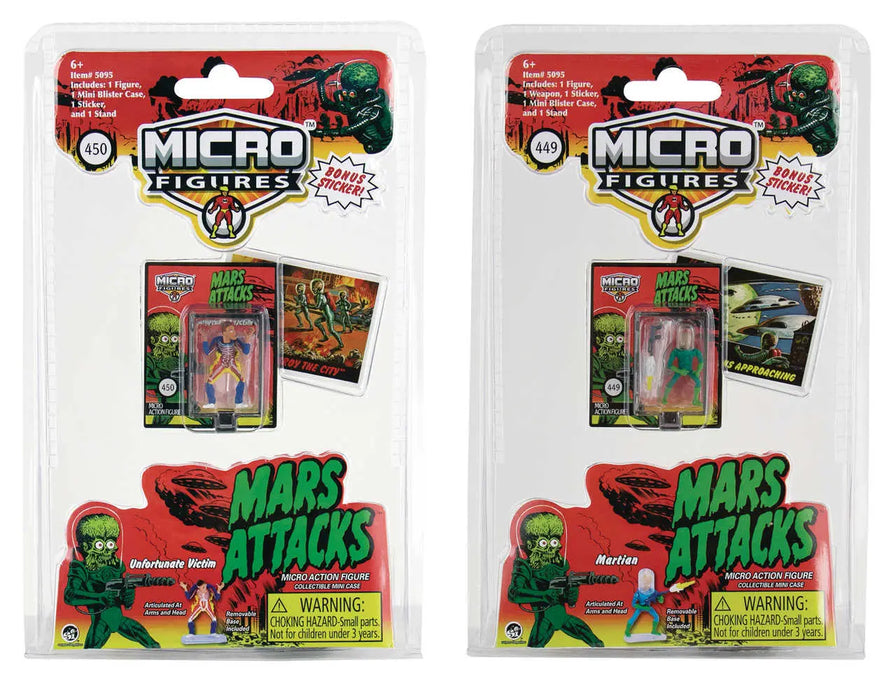 Micro Figures Mars Attacks Action Figure Super Impusle