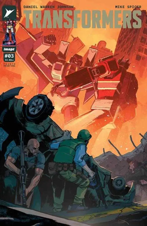 Transformers #3 4th Print Image Comics