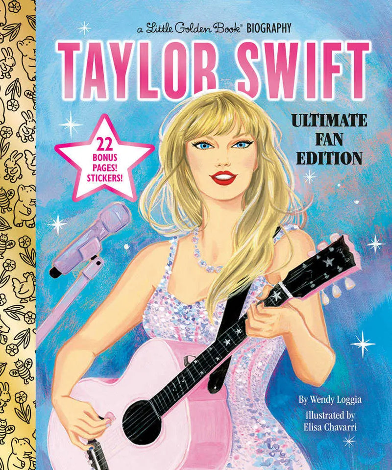 Taylor Swift Ultimate Fan Edition Little Golden Book Biography Random House Books for Young Readers