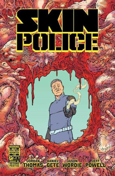 Skin Police #1 (Of 4) 2nd Print (Mature) Oni Press