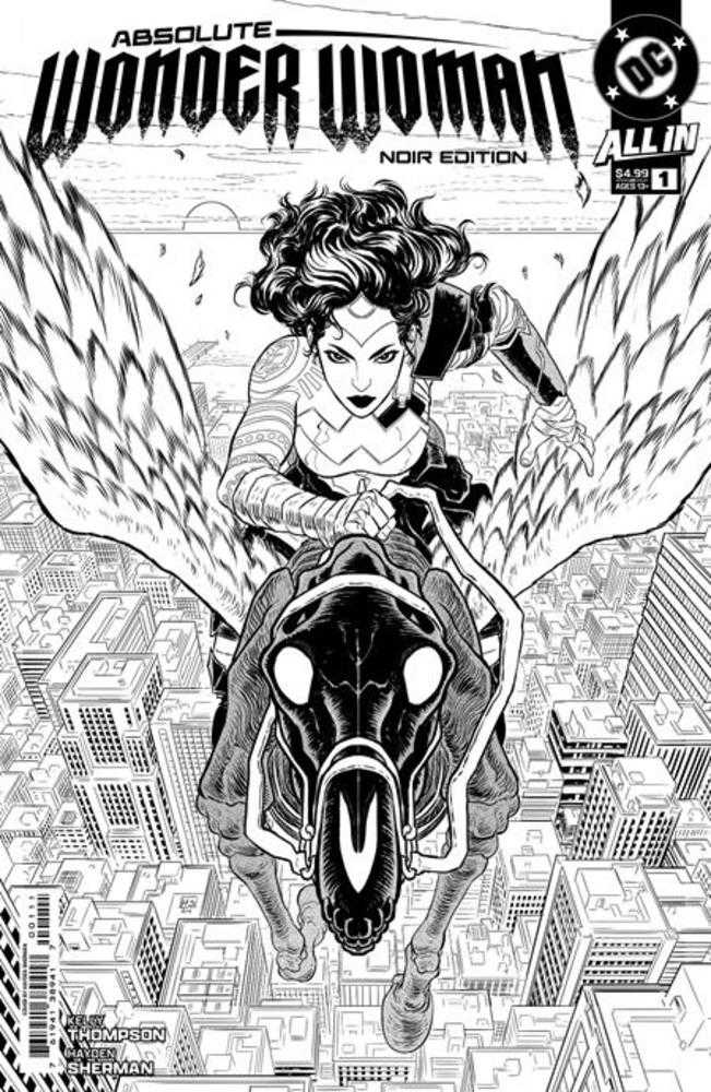 Absolute Wonder Woman Noir Edition #1 (One Shot) Cover A Hayden Sherman DC Comics
