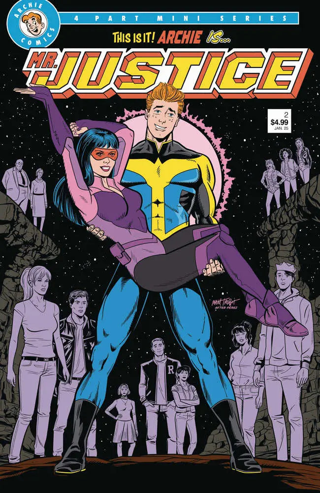 Archie Is Mr Justice #2 (Of 4) Cover C Matt Talbot Archie Comics