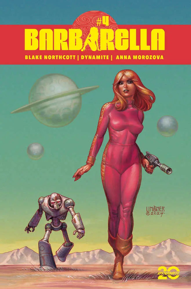 Barbarella #4 Cover A Linsner Dynamite Entertainment
