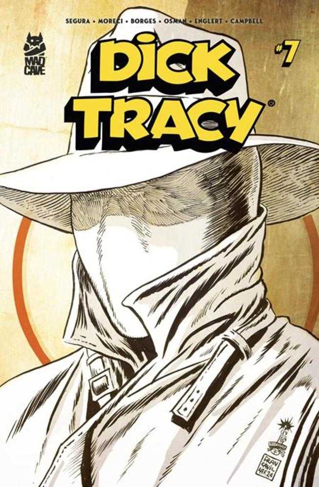 Dick Tracy #7 Cover B Francesco Francavilla Variant Mad Cave Studios