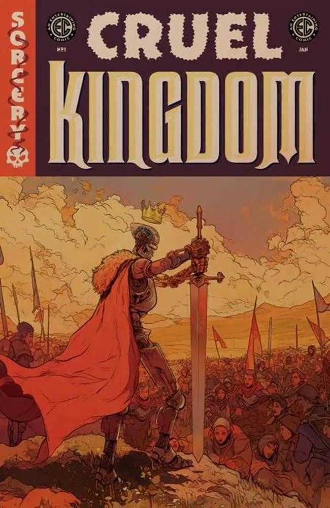 EC Cruel Kingdom #1 (Of 4) Cover C Adam Pollina Gold Foil Variant Oni Press