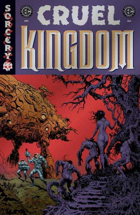 EC Cruel Kingdom #1 (Of 4) Cover D Liam Sharp Silver Foil Variant Oni Press