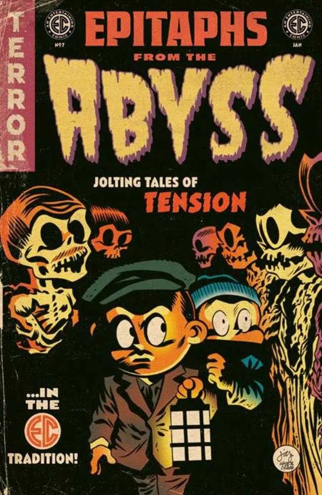 EC Epitaphs From The Abyss #7 (Of 12) Cover C 1 in 10 Jay Stephens Homage Variant Oni Press
