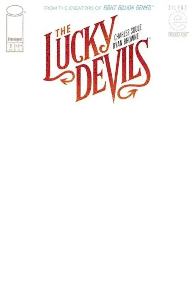 Lucky Devils #1 (Of 9) Cover C Blank Sketch Variant (Mature) Image Comics