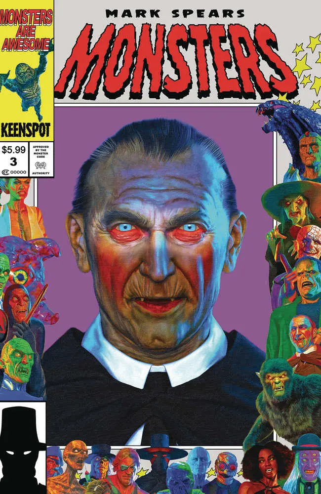 Mark Spears Monsters #3 Cover D Dracula Homage Keenspot Entertainment
