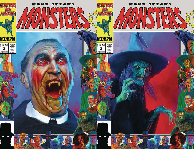 Mark Spears Monsters #3 Cover F Holofoil Flip Keenspot Entertainment