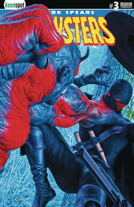 Mark Spears Monsters #3 Cover H 25 Copy Free Variant Edition Keenspot Entertainment