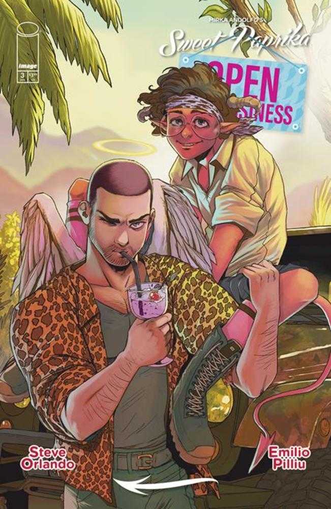 Mirka Andolfos Sweet Paprika Open For Business #3 (Of 5) Cover C Samuel Spano Variant (Mature) Image Comics