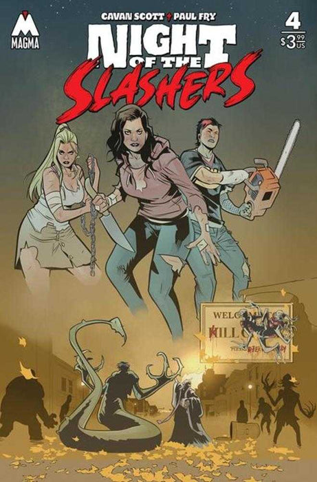 Night Of The Slashers #4 Cover A Paul Fry (Mature) Magma Comix
