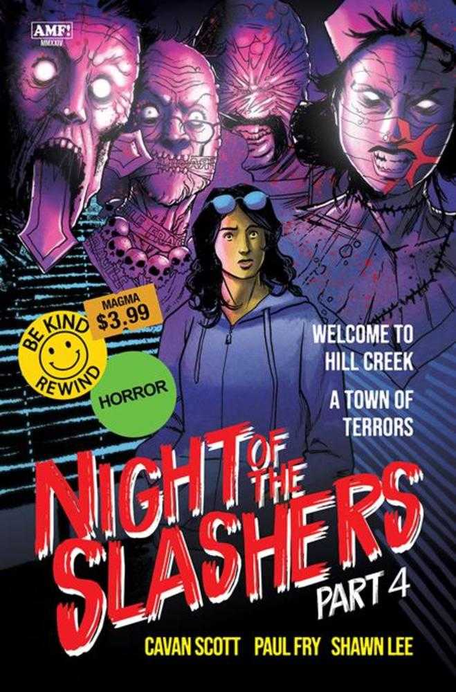 Night Of The Slashers #4 Cover B Tony Fleecs Variant (Mature) Magma Comix
